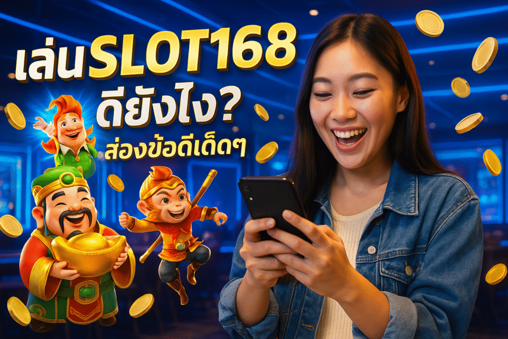 SLOT168 ดียังไง? ส่องข้อดีเด็ดๆ