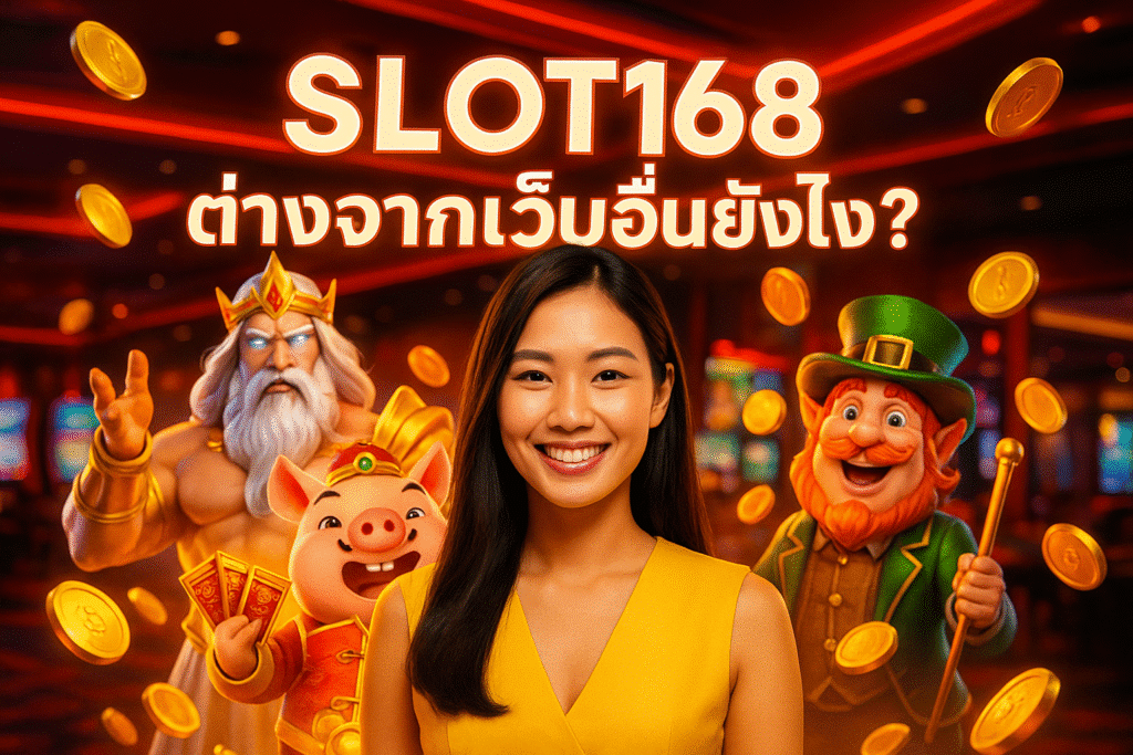 SLOT168 ต่างจากเว็บอื่นยังไง?