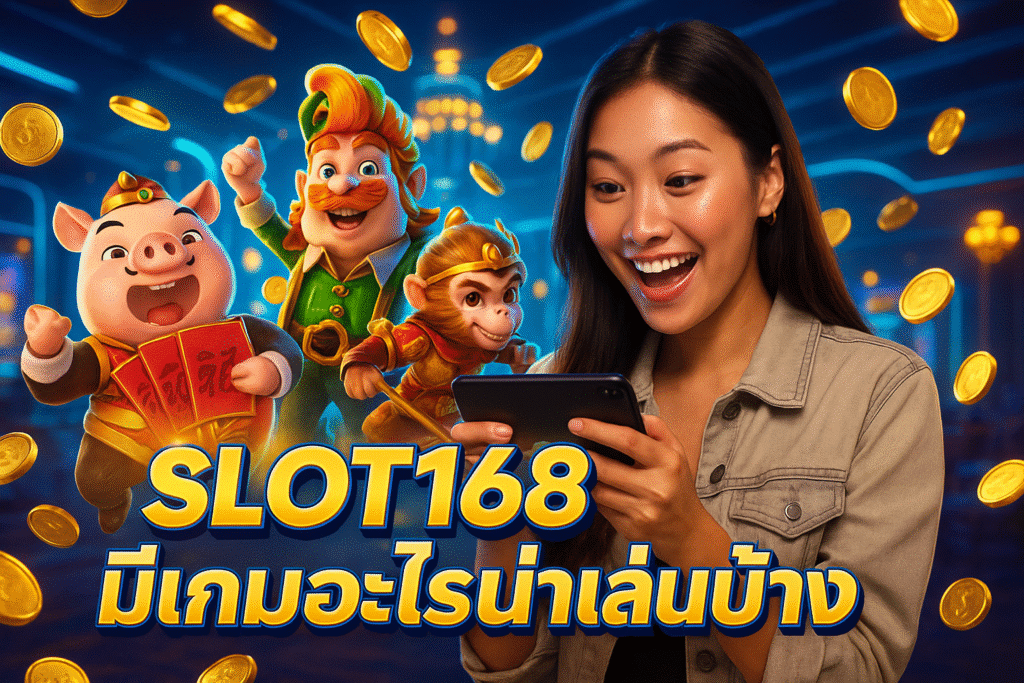 SLOT168 มีเกมอะไรน่าเล่นบ้าง?