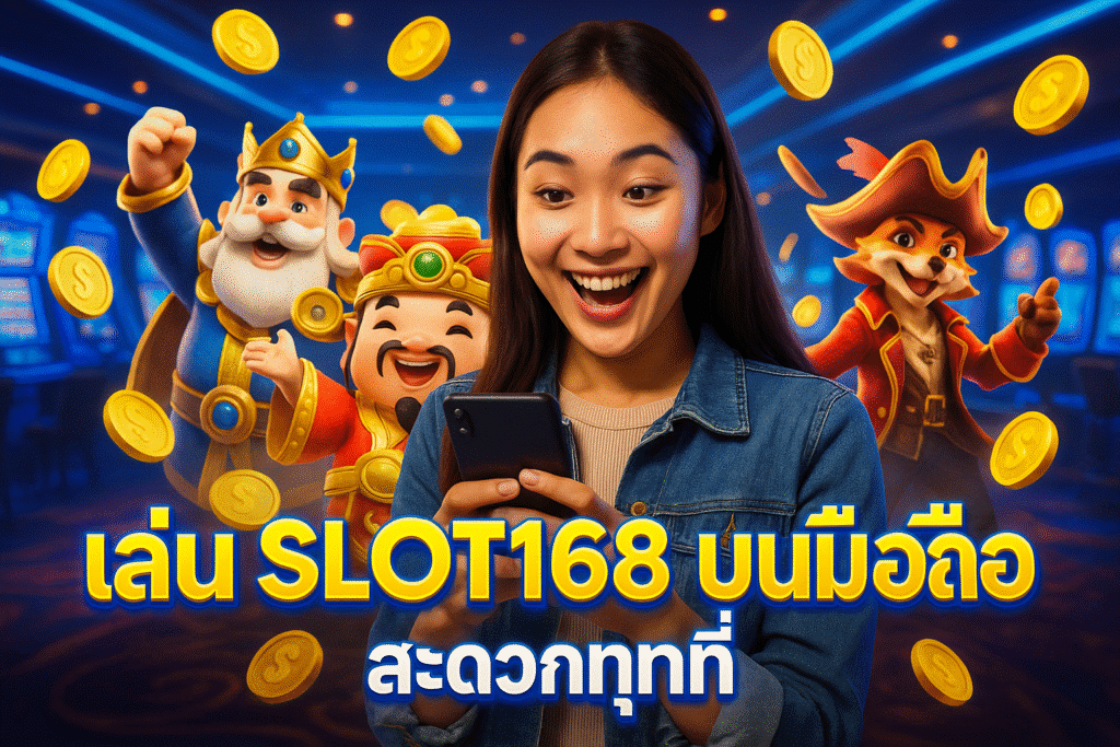 เล่น SLOT168 บนมือถือ สะดวกทุกที่